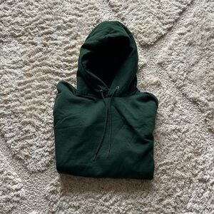 Unisex Green Hoodie Sweater